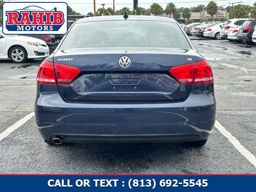 2012 Volkswagen Passat 4dr Sdn 2.5L Auto SE w/Sunroof, available for sale in Orlando, Florida | RAHIB INC. Orlando, Florida 2012 Volkswagen Passat 4dr Sdn 2.5L Auto SE w/Sunroof, available for sale in Orlando, Florida | RAHIB INC. Orlando, Florida