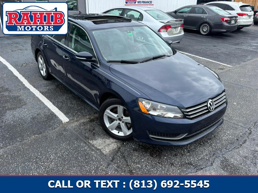 2012 Volkswagen Passat 4dr Sdn 2.5L Auto SE w/Sunroof, available for sale in Orlando, Florida | RAHIB INC. Orlando, Florida 2012 Volkswagen Passat 4dr Sdn 2.5L Auto SE w/Sunroof, available for sale in Orlando, Florida | RAHIB INC. Orlando, Florida