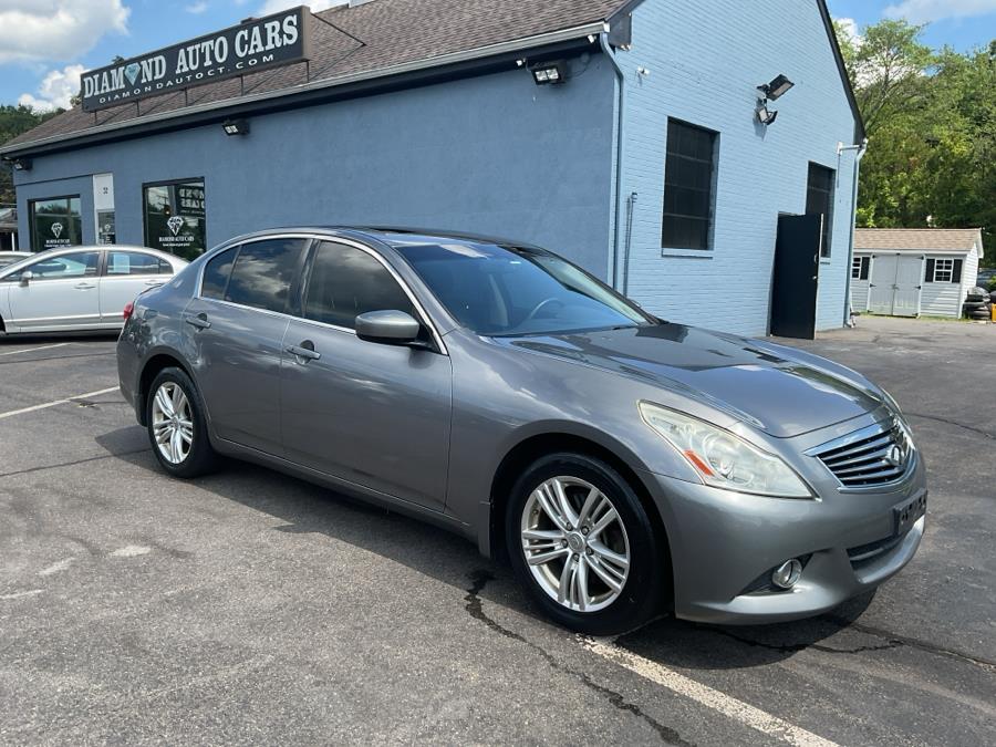 2013 INFINITI G37 Sedan 4dr x AWD, available for sale in Vernon, Connecticut | TD Automotive Enterprises LLC DBA Diamond Auto Cars. Vernon, Connecticut 2013 INFINITI G37 Sedan 4dr x AWD, available for sale in Vernon, Connecticut | TD Automotive Enterprises LLC DBA Diamond Auto Cars. Vernon, Connecticut
