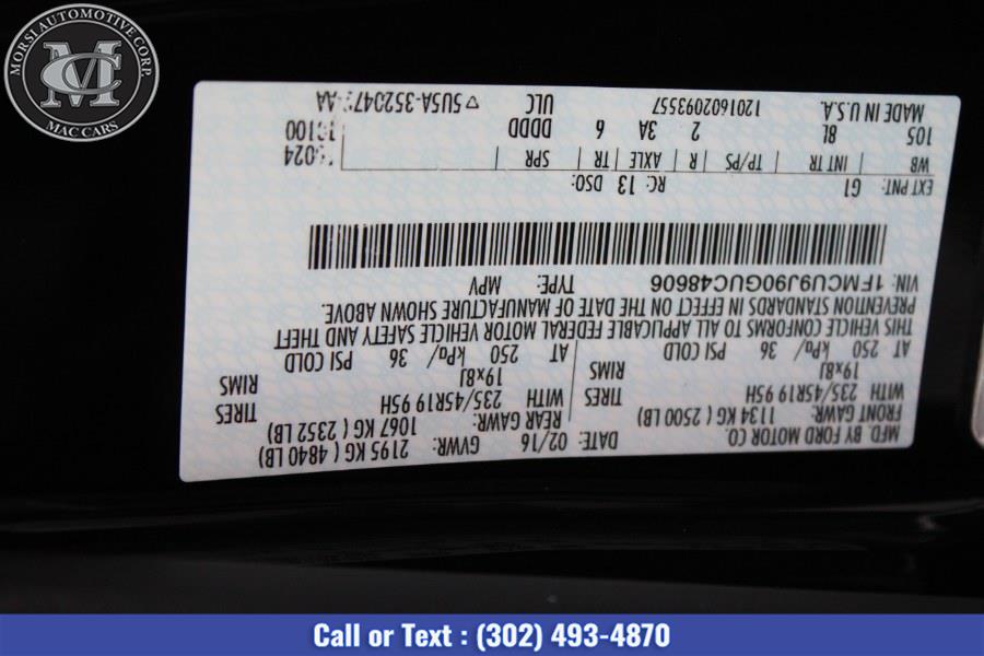 2016 Ford Escape 4WD 4dr Titanium, available for sale in New Castle, Delaware | Morsi Automotive Corporation. New Castle, Delaware 2016 Ford Escape 4WD 4dr Titanium, available for sale in New Castle, Delaware | Morsi Automotive Corporation. New Castle, Delaware