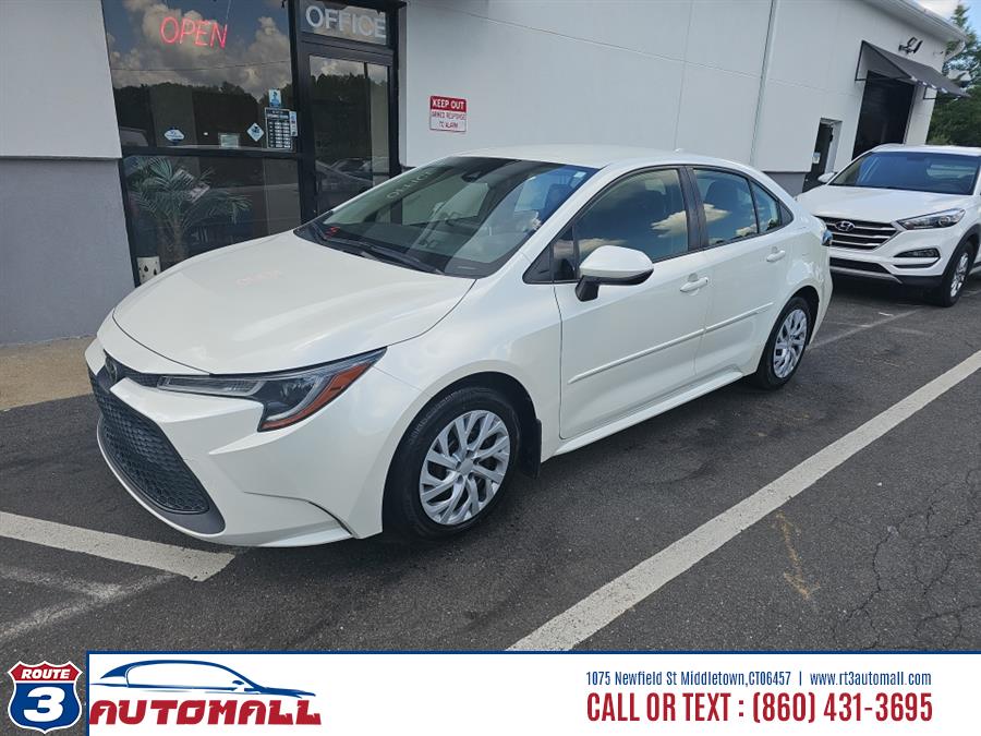 2020 Toyota Corolla LE CVT (Natl), available for sale in Middletown, Connecticut | RT 3 AUTO MALL LLC. Middletown, Connecticut 2020 Toyota Corolla LE CVT (Natl), available for sale in Middletown, Connecticut | RT 3 AUTO MALL LLC. Middletown, Connecticut