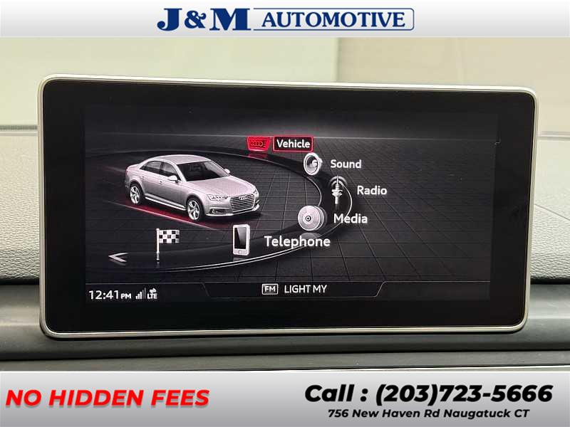 2018 Audi A4 Premium Plus, available for sale in Naugatuck, Connecticut | J&M Automotive Sls&Svc LLC. Naugatuck, Connecticut 2018 Audi A4 Premium Plus, available for sale in Naugatuck, Connecticut | J&M Automotive Sls&Svc LLC. Naugatuck, Connecticut