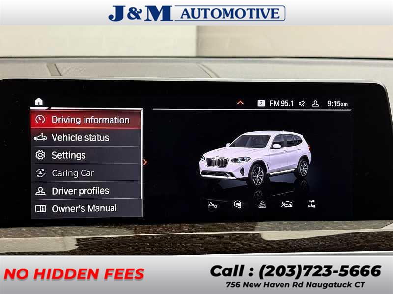 2022 BMW X3 xDrive30i, available for sale in Naugatuck, Connecticut | J&M Automotive Sls&Svc LLC. Naugatuck, Connecticut 2022 BMW X3 xDrive30i, available for sale in Naugatuck, Connecticut | J&M Automotive Sls&Svc LLC. Naugatuck, Connecticut