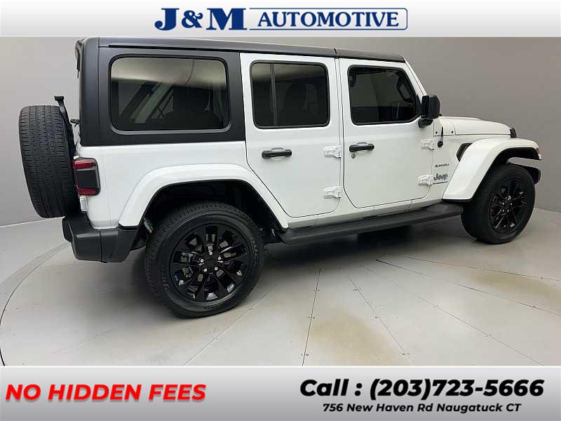 2023 Jeep Wrangler 4xe Sahara, available for sale in Naugatuck, Connecticut | J&M Automotive Sls&Svc LLC. Naugatuck, Connecticut 2023 Jeep Wrangler 4xe Sahara, available for sale in Naugatuck, Connecticut | J&M Automotive Sls&Svc LLC. Naugatuck, Connecticut