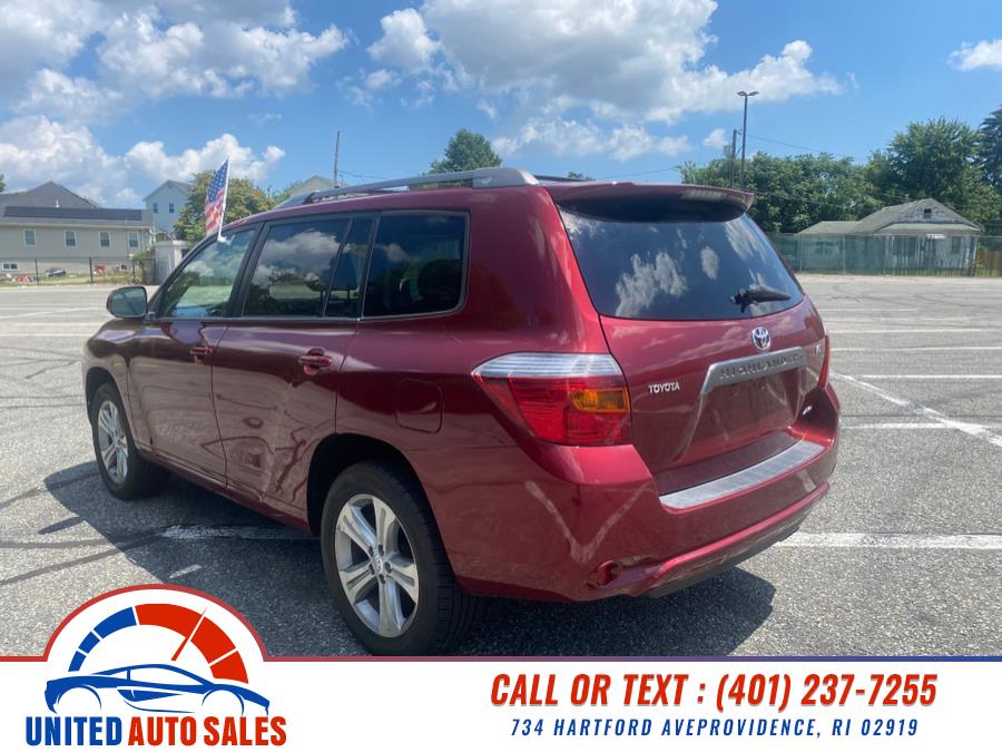 2008 Toyota Highlander 4WD 4dr Sport, available for sale in Providence, Rhode Island | United Auto Sales Inc. Providence, Rhode Island 2008 Toyota Highlander 4WD 4dr Sport, available for sale in Providence, Rhode Island | United Auto Sales Inc. Providence, Rhode Island