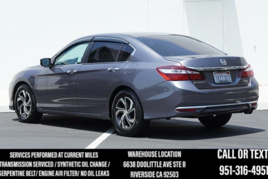 2017 Honda Accord Sedan LX LX (BLK INTERIOR)(BACK UP CAM) (BLUETOOTH), available for sale in Riverside, California | Big Timin Motors LLC. Riverside, California 2017 Honda Accord Sedan LX LX (BLK INTERIOR)(BACK UP CAM) (BLUETOOTH), available for sale in Riverside, California | Big Timin Motors LLC. Riverside, California