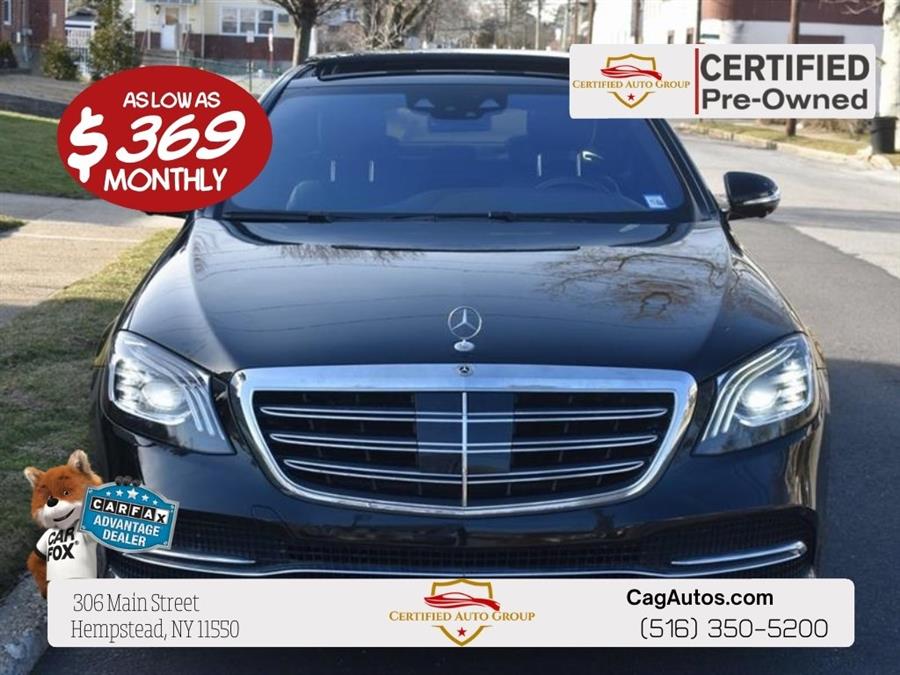 2019 Mercedes-benz S-class S 450, available for sale in Hempstead, New York | Certified Automotive Group. Hempstead, New York 2019 Mercedes-benz S-class S 450, available for sale in Hempstead, New York | Certified Automotive Group. Hempstead, New York