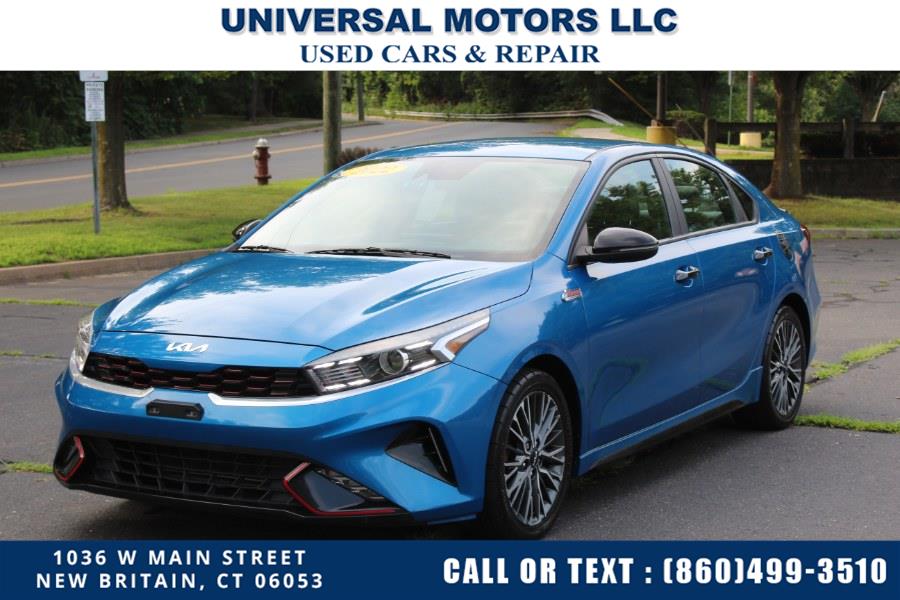 2022 Kia Forte GT-Line IVT, available for sale in New Britain, Connecticut | Universal Motors LLC. New Britain, Connecticut 2022 Kia Forte GT-Line IVT, available for sale in New Britain, Connecticut | Universal Motors LLC. New Britain, Connecticut