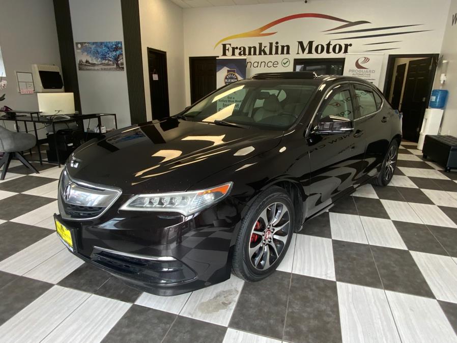 2015 Acura TLX 4dr Sdn FWD, available for sale in Hartford, Connecticut | Franklin Motors Auto Sales LLC. Hartford, Connecticut 2015 Acura TLX 4dr Sdn FWD, available for sale in Hartford, Connecticut | Franklin Motors Auto Sales LLC. Hartford, Connecticut