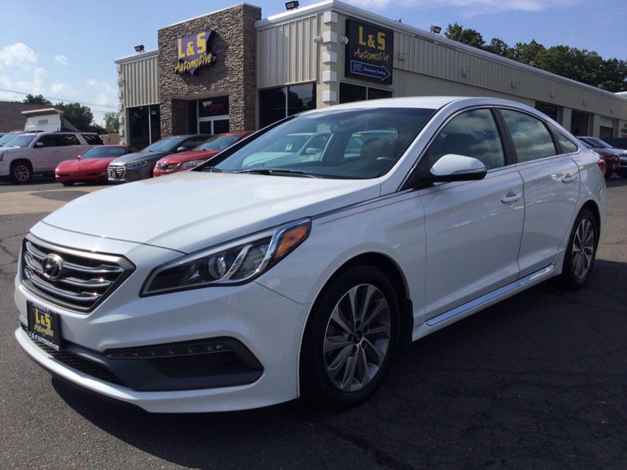 2015 Hyundai Sonata 4dr Sdn 2.4L Sport, available for sale in Plantsville, Connecticut | L&S Automotive LLC. Plantsville, Connecticut