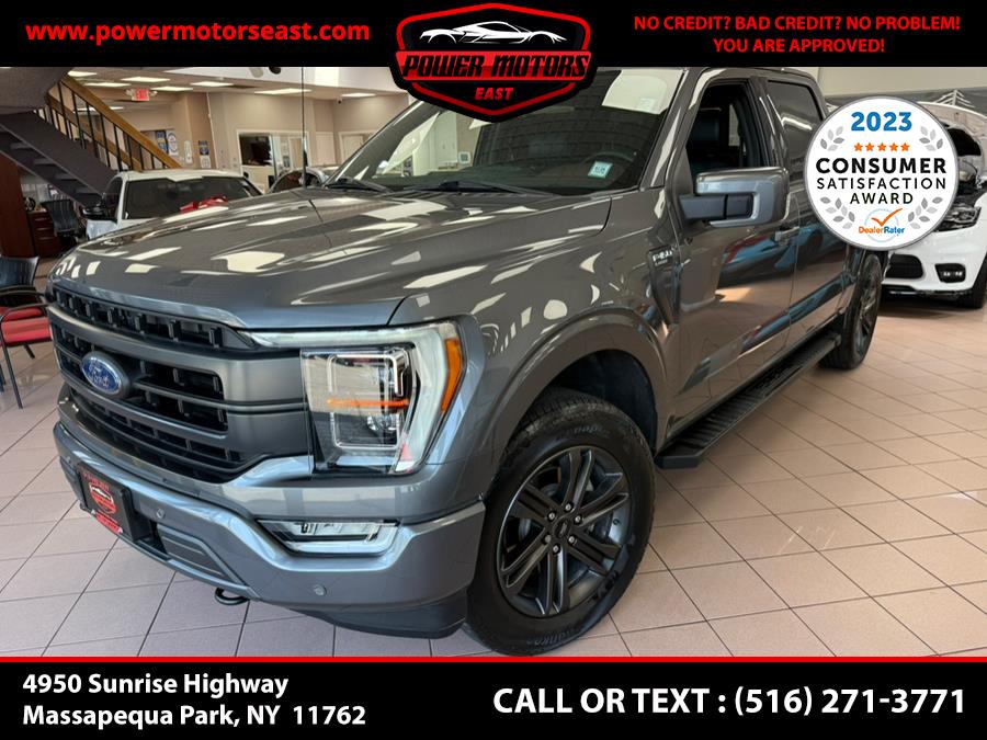 2022 Ford F-150 LARIAT 4WD SuperCrew 5.5'' Box, available for sale in Massapequa Park, New York | Power Motors East. Massapequa Park, New York 2022 Ford F-150 LARIAT 4WD SuperCrew 5.5'' Box, available for sale in Massapequa Park, New York | Power Motors East. Massapequa Park, New York