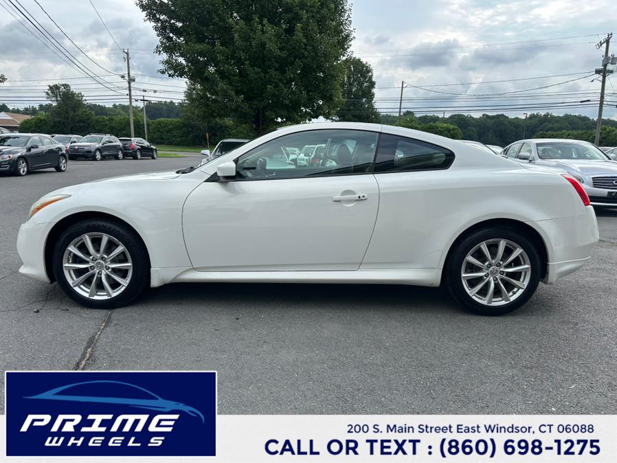 2011 Infiniti G37 Coupe 2dr x AWD, available for sale in East Windsor, Connecticut | Prime Wheels. East Windsor, Connecticut 2011 Infiniti G37 Coupe 2dr x AWD, available for sale in East Windsor, Connecticut | Prime Wheels. East Windsor, Connecticut