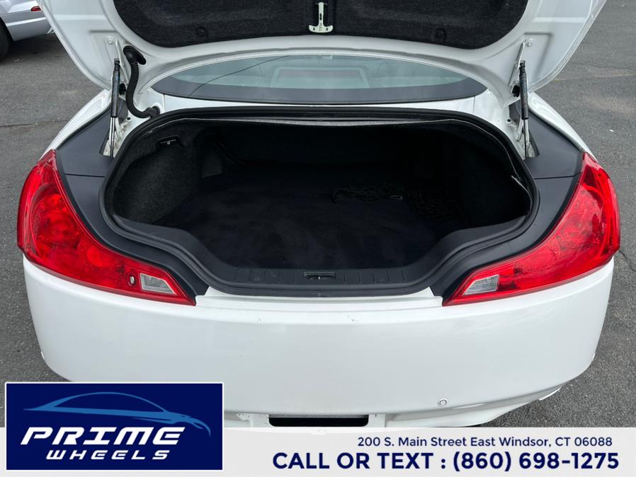 2011 Infiniti G37 Coupe 2dr x AWD, available for sale in East Windsor, Connecticut | Prime Wheels. East Windsor, Connecticut 2011 Infiniti G37 Coupe 2dr x AWD, available for sale in East Windsor, Connecticut | Prime Wheels. East Windsor, Connecticut