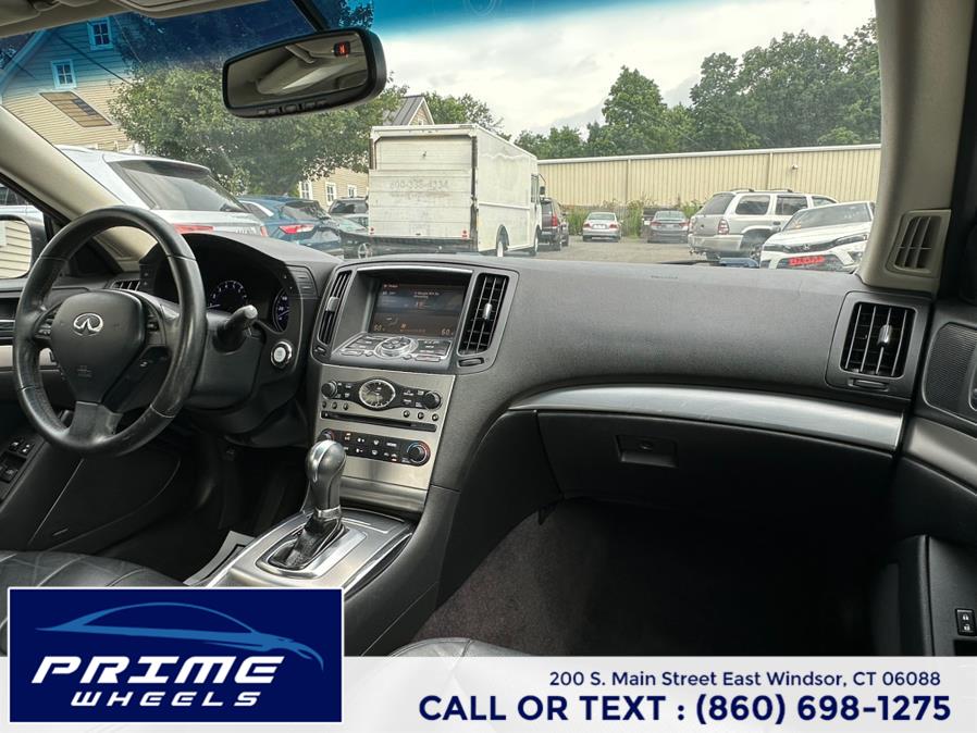 2011 Infiniti G37 Coupe 2dr x AWD, available for sale in East Windsor, Connecticut | Prime Wheels. East Windsor, Connecticut 2011 Infiniti G37 Coupe 2dr x AWD, available for sale in East Windsor, Connecticut | Prime Wheels. East Windsor, Connecticut