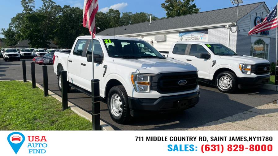 2021 Ford F-150 XL 4WD SuperCrew 5.5'' Box, available for sale in Saint James, New York | USA Auto Find. Saint James, New York 2021 Ford F-150 XL 4WD SuperCrew 5.5'' Box, available for sale in Saint James, New York | USA Auto Find. Saint James, New York
