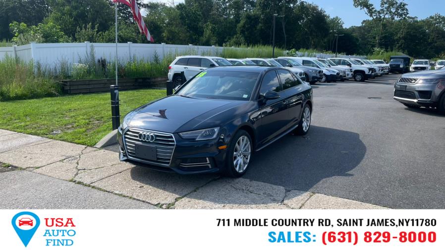 2018 Audi A4 2.0 TFSI Premium S Tronic quattro AWD, available for sale in Saint James, New York | USA Auto Find. Saint James, New York 2018 Audi A4 2.0 TFSI Premium S Tronic quattro AWD, available for sale in Saint James, New York | USA Auto Find. Saint James, New York