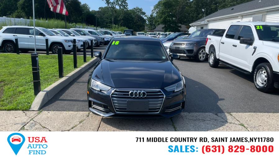 2018 Audi A4 2.0 TFSI Premium S Tronic quattro AWD, available for sale in Saint James, New York | USA Auto Find. Saint James, New York 2018 Audi A4 2.0 TFSI Premium S Tronic quattro AWD, available for sale in Saint James, New York | USA Auto Find. Saint James, New York