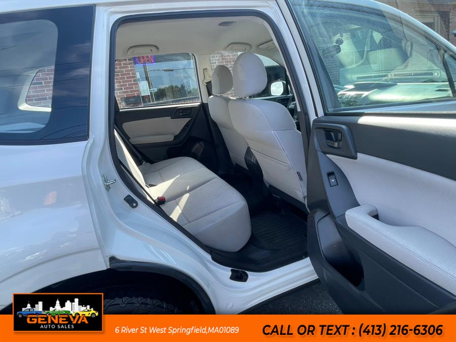 2015 Subaru Forester 4dr CVT 2.5i PZEV, available for sale in West Springfield, Massachusetts | Geneva Auto Sales LLC. West Springfield, Massachusetts 2015 Subaru Forester 4dr CVT 2.5i PZEV, available for sale in West Springfield, Massachusetts | Geneva Auto Sales LLC. West Springfield, Massachusetts