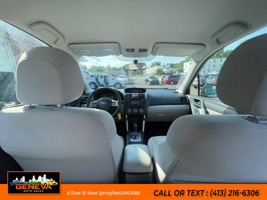 2015 Subaru Forester 4dr CVT 2.5i PZEV, available for sale in West Springfield, Massachusetts | Geneva Auto Sales LLC. West Springfield, Massachusetts 2015 Subaru Forester 4dr CVT 2.5i PZEV, available for sale in West Springfield, Massachusetts | Geneva Auto Sales LLC. West Springfield, Massachusetts