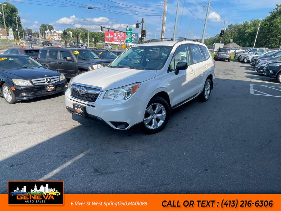 2015 Subaru Forester 4dr CVT 2.5i PZEV, available for sale in West Springfield, Massachusetts | Geneva Auto Sales LLC. West Springfield, Massachusetts 2015 Subaru Forester 4dr CVT 2.5i PZEV, available for sale in West Springfield, Massachusetts | Geneva Auto Sales LLC. West Springfield, Massachusetts