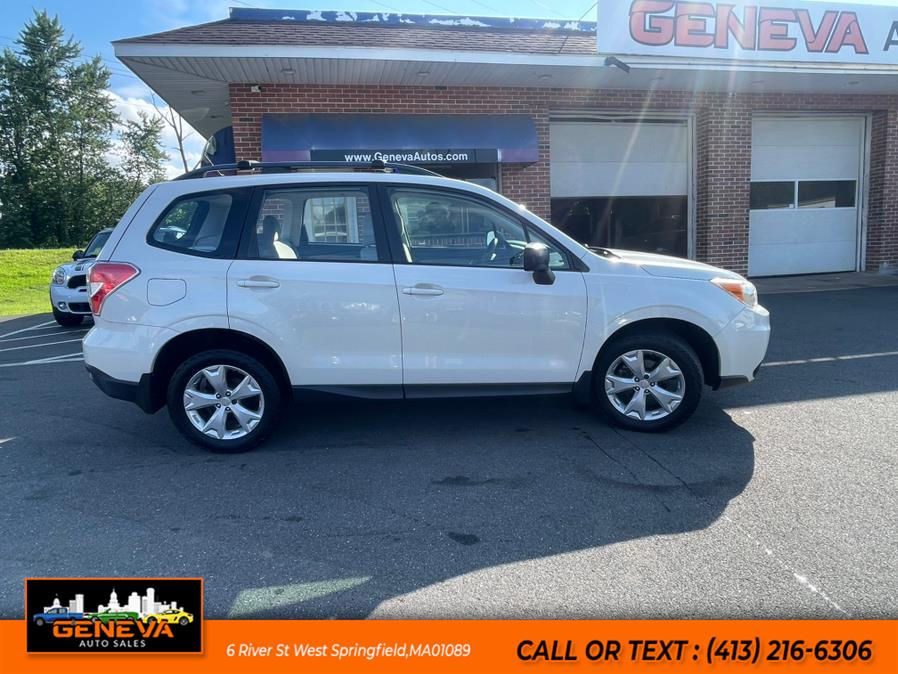 2015 Subaru Forester 4dr CVT 2.5i PZEV, available for sale in West Springfield, Massachusetts | Geneva Auto Sales LLC. West Springfield, Massachusetts 2015 Subaru Forester 4dr CVT 2.5i PZEV, available for sale in West Springfield, Massachusetts | Geneva Auto Sales LLC. West Springfield, Massachusetts