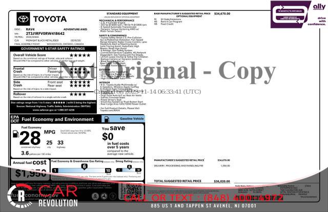 2024 Toyota Rav4 Adventure AWD, available for sale in Avenel, New Jersey | Car Revolution. Avenel, New Jersey 2024 Toyota Rav4 Adventure AWD, available for sale in Avenel, New Jersey | Car Revolution. Avenel, New Jersey