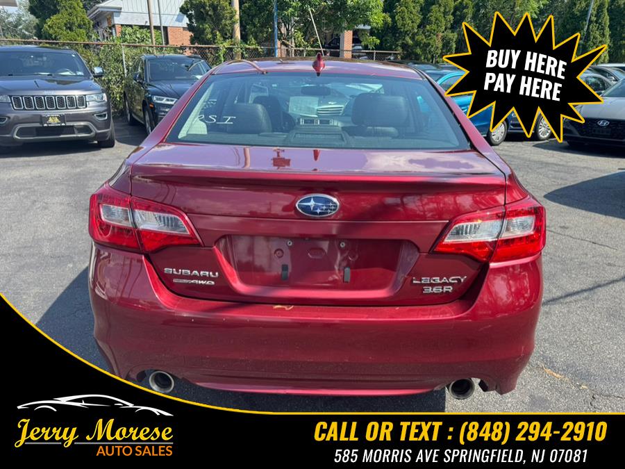 2016 Subaru Legacy 4dr Sdn 3.6R Limited, available for sale in Springfield, New Jersey | Jerry Morese Auto Sales. Springfield, New Jersey 2016 Subaru Legacy 4dr Sdn 3.6R Limited, available for sale in Springfield, New Jersey | Jerry Morese Auto Sales. Springfield, New Jersey