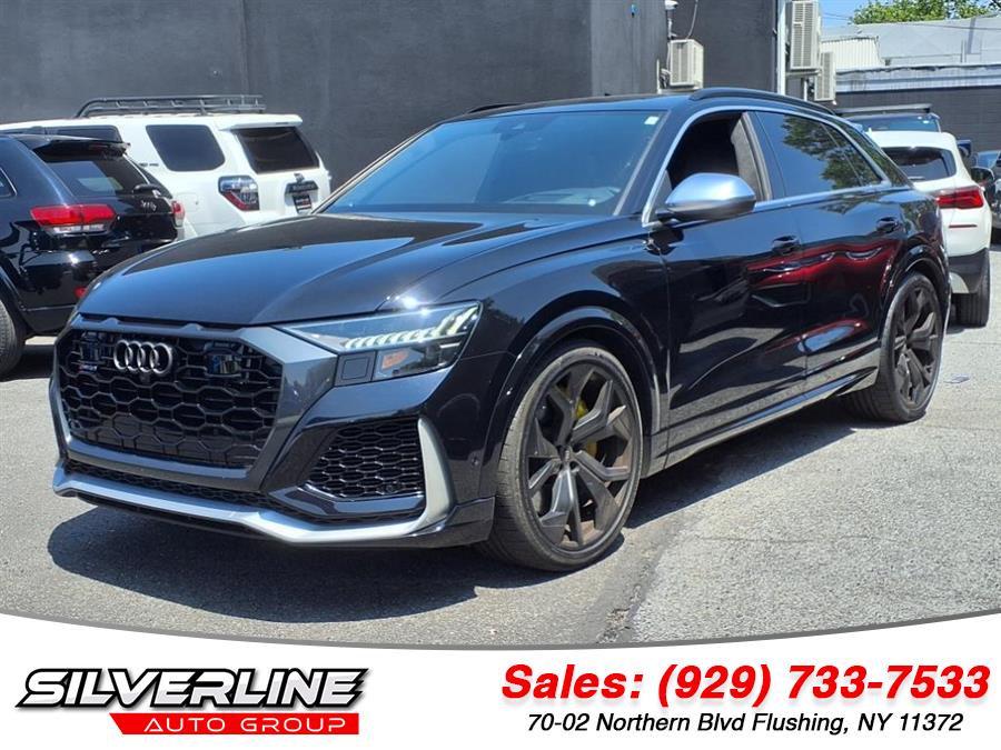 2021 Audi RS Q8 4.0 TFSI quattro, available for sale in Flushing, New York | Silverline Auto Group. Flushing, New York 2021 Audi RS Q8 4.0 TFSI quattro, available for sale in Flushing, New York | Silverline Auto Group. Flushing, New York