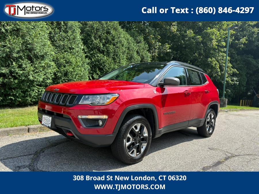 2018 Jeep Compass Trailhawk 4x4, available for sale in New London, Connecticut | TJ Motors LLC. New London, Connecticut 2018 Jeep Compass Trailhawk 4x4, available for sale in New London, Connecticut | TJ Motors LLC. New London, Connecticut