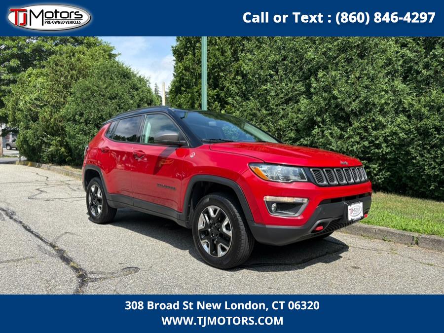 2018 Jeep Compass Trailhawk 4x4, available for sale in New London, Connecticut | TJ Motors LLC. New London, Connecticut 2018 Jeep Compass Trailhawk 4x4, available for sale in New London, Connecticut | TJ Motors LLC. New London, Connecticut