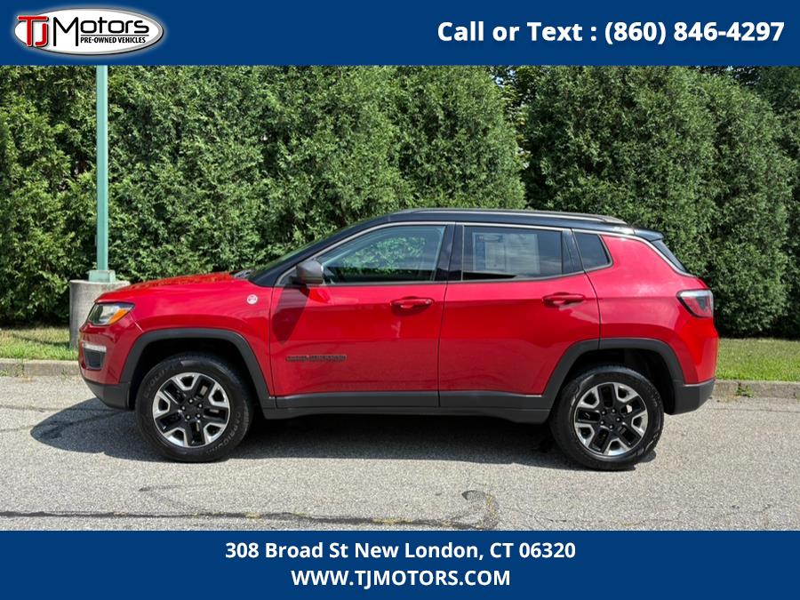 2018 Jeep Compass Trailhawk 4x4, available for sale in New London, Connecticut | TJ Motors LLC. New London, Connecticut 2018 Jeep Compass Trailhawk 4x4, available for sale in New London, Connecticut | TJ Motors LLC. New London, Connecticut
