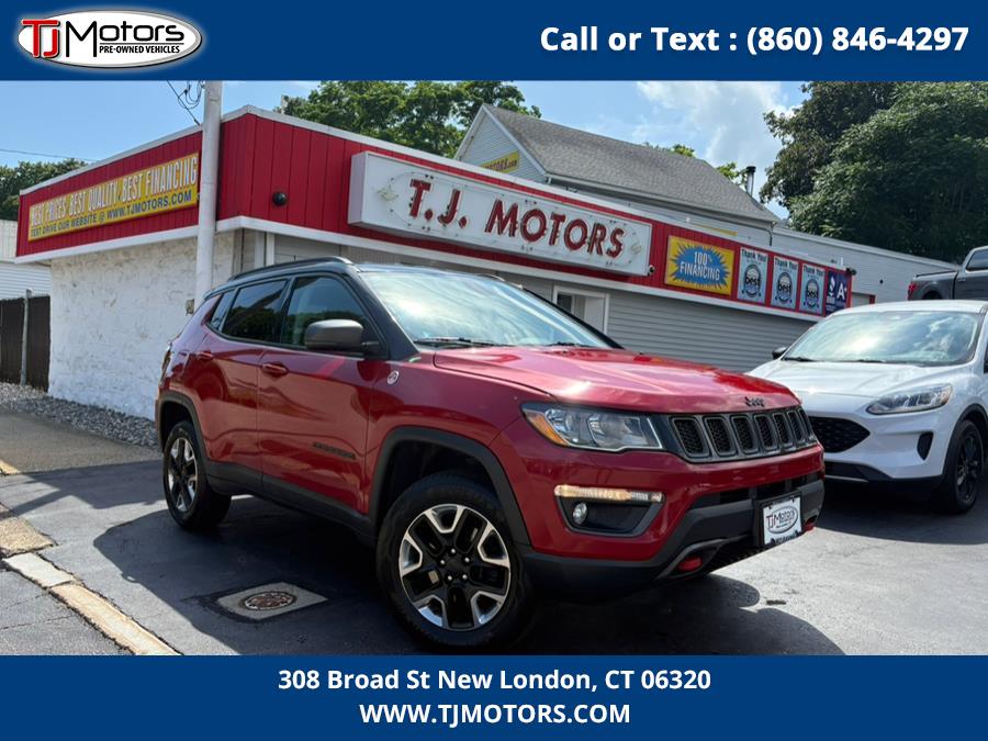 2018 Jeep Compass Trailhawk 4x4, available for sale in New London, Connecticut | TJ Motors LLC. New London, Connecticut 2018 Jeep Compass Trailhawk 4x4, available for sale in New London, Connecticut | TJ Motors LLC. New London, Connecticut
