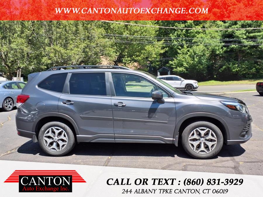 2022 Subaru Forester Premium CVT, available for sale in Canton, Connecticut | Canton Auto Exchange. Canton, Connecticut 2022 Subaru Forester Premium CVT, available for sale in Canton, Connecticut | Canton Auto Exchange. Canton, Connecticut