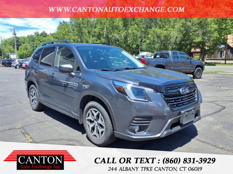 2022 Subaru Forester Premium CVT, available for sale in Canton, Connecticut | Canton Auto Exchange. Canton, Connecticut 2022 Subaru Forester Premium CVT, available for sale in Canton, Connecticut | Canton Auto Exchange. Canton, Connecticut