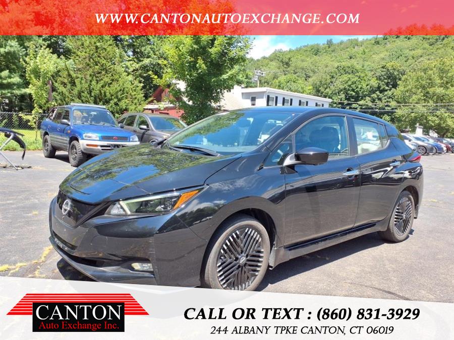2024 Nissan LEAF SV PLUS Hatchback, available for sale in Canton, Connecticut | Canton Auto Exchange. Canton, Connecticut 2024 Nissan LEAF SV PLUS Hatchback, available for sale in Canton, Connecticut | Canton Auto Exchange. Canton, Connecticut