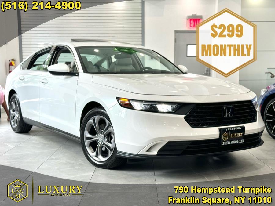 2023 Honda Accord Sedan EX CVT, available for sale in Franklin Square, New York | Luxury Motor Club. Franklin Square, New York 2023 Honda Accord Sedan EX CVT, available for sale in Franklin Square, New York | Luxury Motor Club. Franklin Square, New York