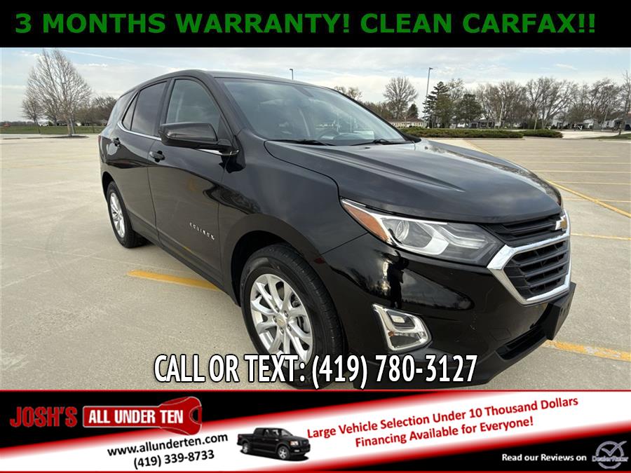 2019 Chevrolet Equinox LT, available for sale in Elida, Ohio | Josh's All Under Ten LLC. Elida, Ohio 2019 Chevrolet Equinox LT, available for sale in Elida, Ohio | Josh's All Under Ten LLC. Elida, Ohio