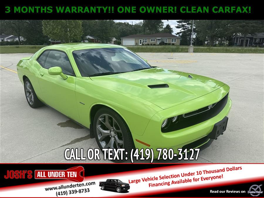 2015 Dodge Challenger R/T, available for sale in Elida, Ohio | Josh's All Under Ten LLC. Elida, Ohio 2015 Dodge Challenger R/T, available for sale in Elida, Ohio | Josh's All Under Ten LLC. Elida, Ohio