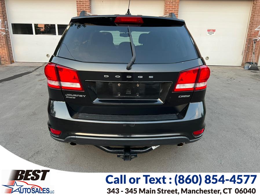 2013 Dodge Journey AWD 4dr Crew, available for sale in Manchester, Connecticut | Best Auto Sales LLC. Manchester, Connecticut 2013 Dodge Journey AWD 4dr Crew, available for sale in Manchester, Connecticut | Best Auto Sales LLC. Manchester, Connecticut
