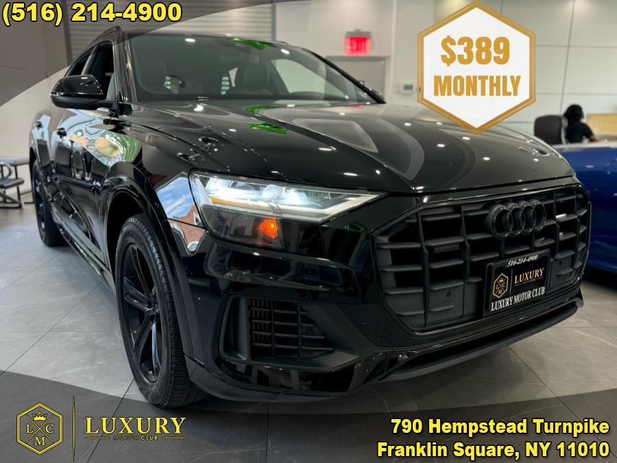 2019 Audi Q8 Premium 55 TFSI quattro, available for sale in Franklin Square, New York | Luxury Motor Club. Franklin Square, New York 2019 Audi Q8 Premium 55 TFSI quattro, available for sale in Franklin Square, New York | Luxury Motor Club. Franklin Square, New York