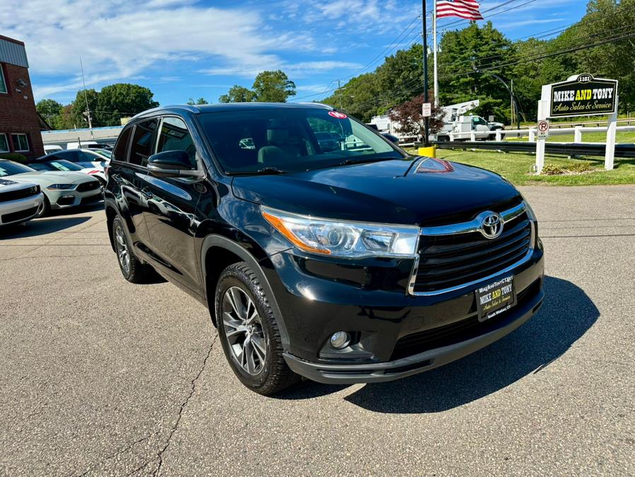 2016 Toyota Highlander AWD 4dr V6 XLE (Natl), available for sale in South Windsor, Connecticut | Mike And Tony Auto Sales, Inc. South Windsor, Connecticut 2016 Toyota Highlander AWD 4dr V6 XLE (Natl), available for sale in South Windsor, Connecticut | Mike And Tony Auto Sales, Inc. South Windsor, Connecticut