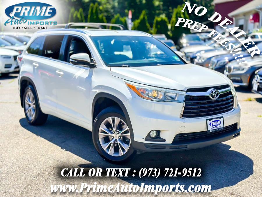 Used 2015 Toyota Highlander in Bloomingdale, New Jersey | Prime Auto Imports. Bloomingdale, New Jersey