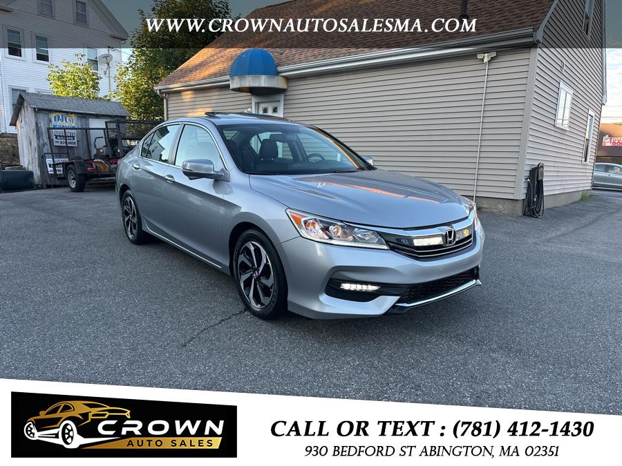 2017 Honda Accord Sedan EX-L CVT, available for sale in Abington, Massachusetts | Crown Auto Sales. Abington, Massachusetts 2017 Honda Accord Sedan EX-L CVT, available for sale in Abington, Massachusetts | Crown Auto Sales. Abington, Massachusetts