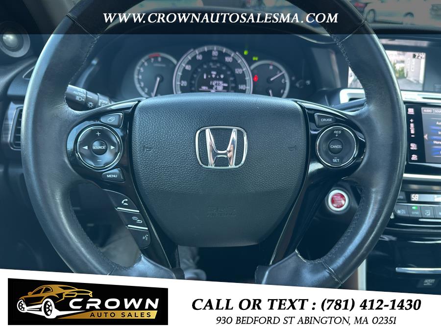 2017 Honda Accord Sedan EX-L CVT, available for sale in Abington, Massachusetts | Crown Auto Sales. Abington, Massachusetts 2017 Honda Accord Sedan EX-L CVT, available for sale in Abington, Massachusetts | Crown Auto Sales. Abington, Massachusetts