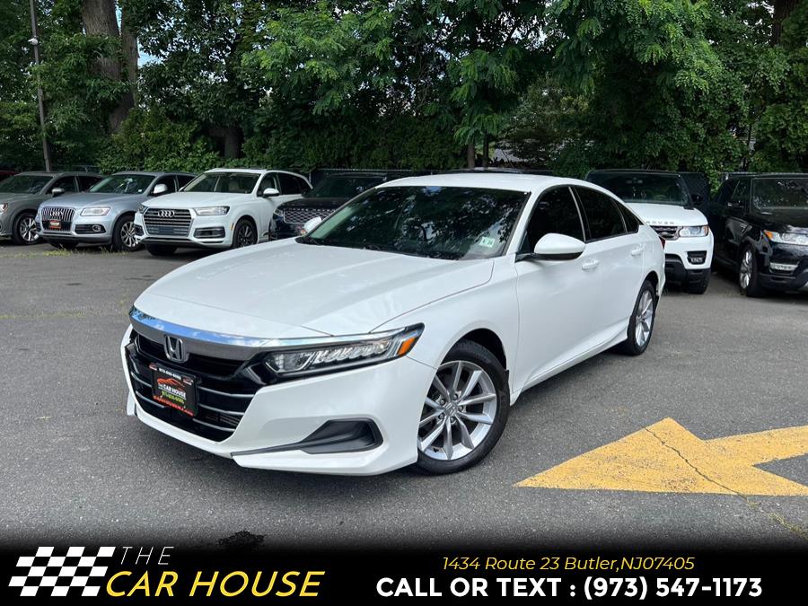 2021 Honda Accord Sedan LX 1.5T CVT, available for sale in Butler, New Jersey | The Car House. Butler, New Jersey