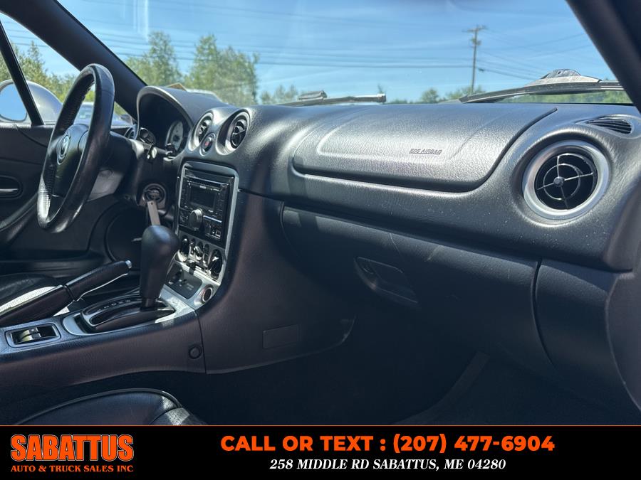 2004 Mazda MX-5 Miata 2dr Conv Cloth Auto, available for sale in Sabattus, Maine | Sabattus Auto and Truck Sales Inc. Sabattus, Maine 2004 Mazda MX-5 Miata 2dr Conv Cloth Auto, available for sale in Sabattus, Maine | Sabattus Auto and Truck Sales Inc. Sabattus, Maine