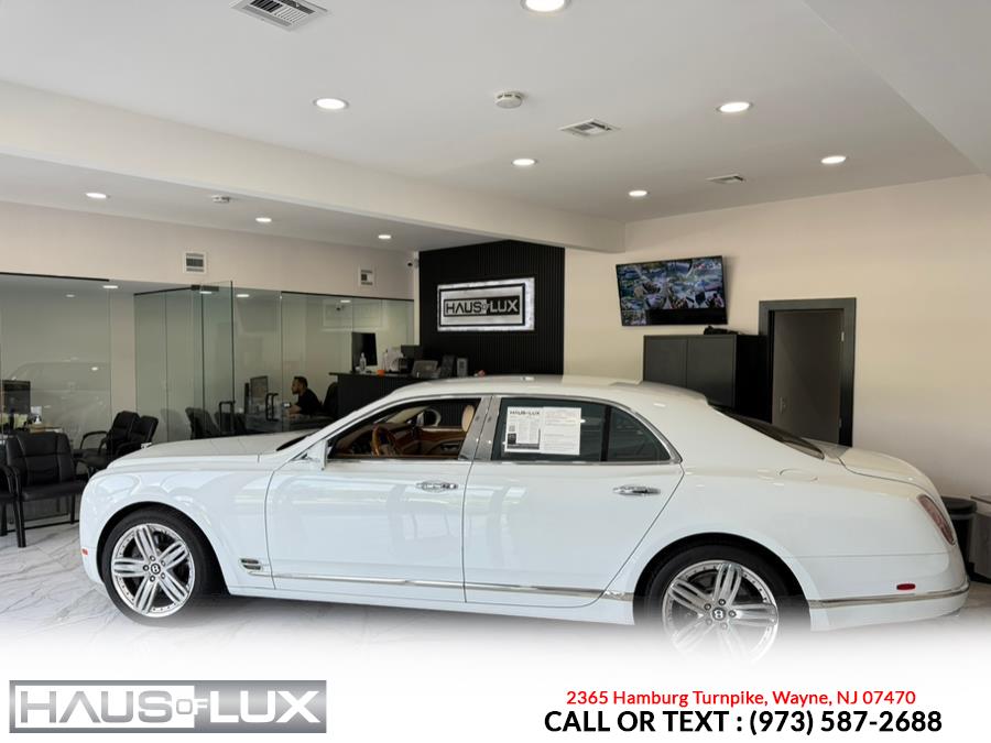 2012 Bentley Mulsanne 4dr Sdn, available for sale in Wayne, New Jersey | Haus of Lux. Wayne, New Jersey 2012 Bentley Mulsanne 4dr Sdn, available for sale in Wayne, New Jersey | Haus of Lux. Wayne, New Jersey