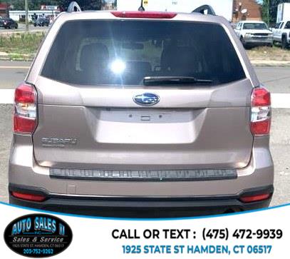 2015 Subaru Forester 4dr CVT 2.5i Premium PZEV, available for sale in Hamden, Connecticut | Auto Sales II Inc. Hamden, Connecticut 2015 Subaru Forester 4dr CVT 2.5i Premium PZEV, available for sale in Hamden, Connecticut | Auto Sales II Inc. Hamden, Connecticut