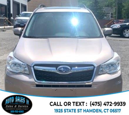 2015 Subaru Forester 4dr CVT 2.5i Premium PZEV, available for sale in Hamden, Connecticut | Auto Sales II Inc. Hamden, Connecticut 2015 Subaru Forester 4dr CVT 2.5i Premium PZEV, available for sale in Hamden, Connecticut | Auto Sales II Inc. Hamden, Connecticut