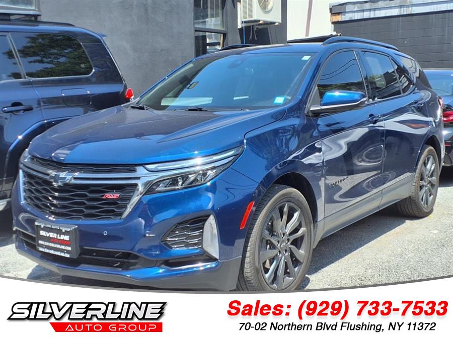 2022 Chevrolet Equinox FWD 4dr RS, available for sale in Flushing, New York | Silverline Auto Group. Flushing, New York 2022 Chevrolet Equinox FWD 4dr RS, available for sale in Flushing, New York | Silverline Auto Group. Flushing, New York